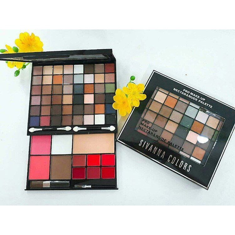 BỘ KIT SIVANNA COLOR PRO MAKE UP NECTAR& NUDE PALETTE HF644 THÁI LAN CHÍNH HÃNG - 3364