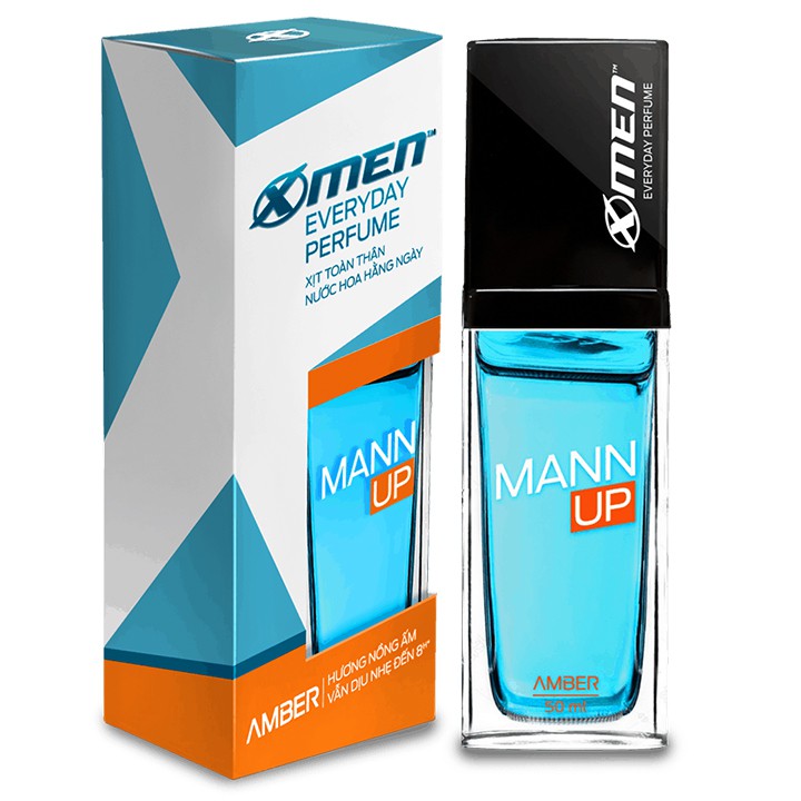 Nhập AFFINS20K [Giảm ngay 20K đơn từ 99K] Xịt nước hoa hằng ngày X-Men Everyday Perfume Mann Up Air 50ml- NPP AN NHIÊN | BigBuy360 - bigbuy360.vn