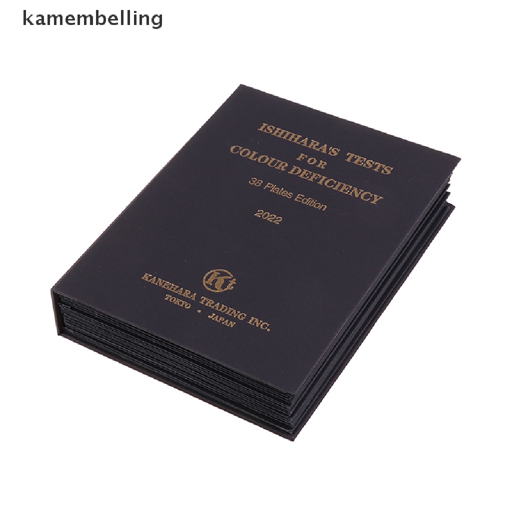 Sách 38 Tấm Giấy Kiểm Tra Đánh Điểm Mù kamembelling Ishihara