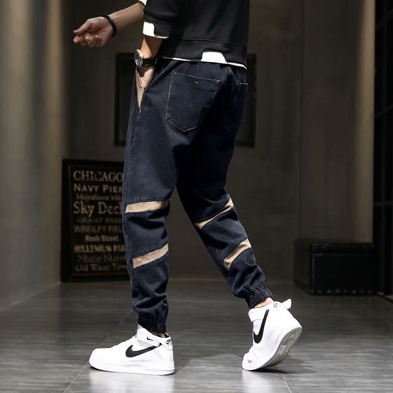 Quần Jean Dài Dáng Suông Dễ Phối Đồ Thời Trang Hàn Quốc Cho Nam