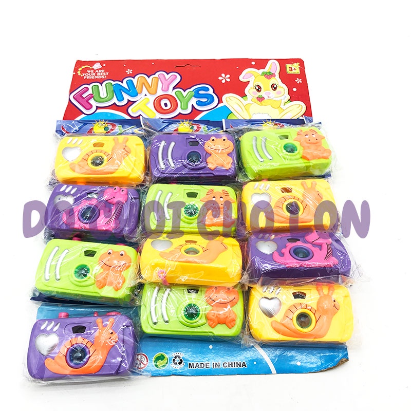 Đồ chơi máy ảnh chụp hình cho bé - máy chụp hình con vật 1035