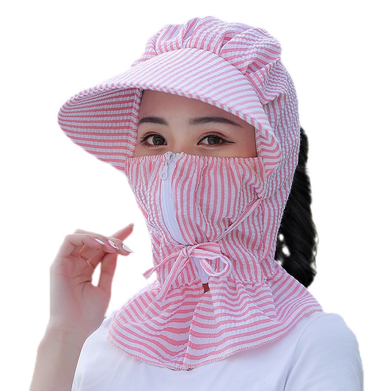Mũ Chống Nắng Tia Cực Tím Gấp Gọn Tiện Dụng Cho Nữ Đi Xe Đạp