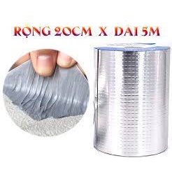 Băng keo chống thấm kích thước 20cm , băng keo siêu dính, băng keo chống dột thấm nước, dán mọi bề mặt