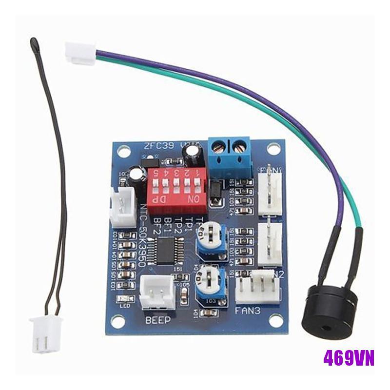 DC Bo Mạch Điều Khiển Tốc Độ Quạt Tản Nhiệt 12v Pwm Pc