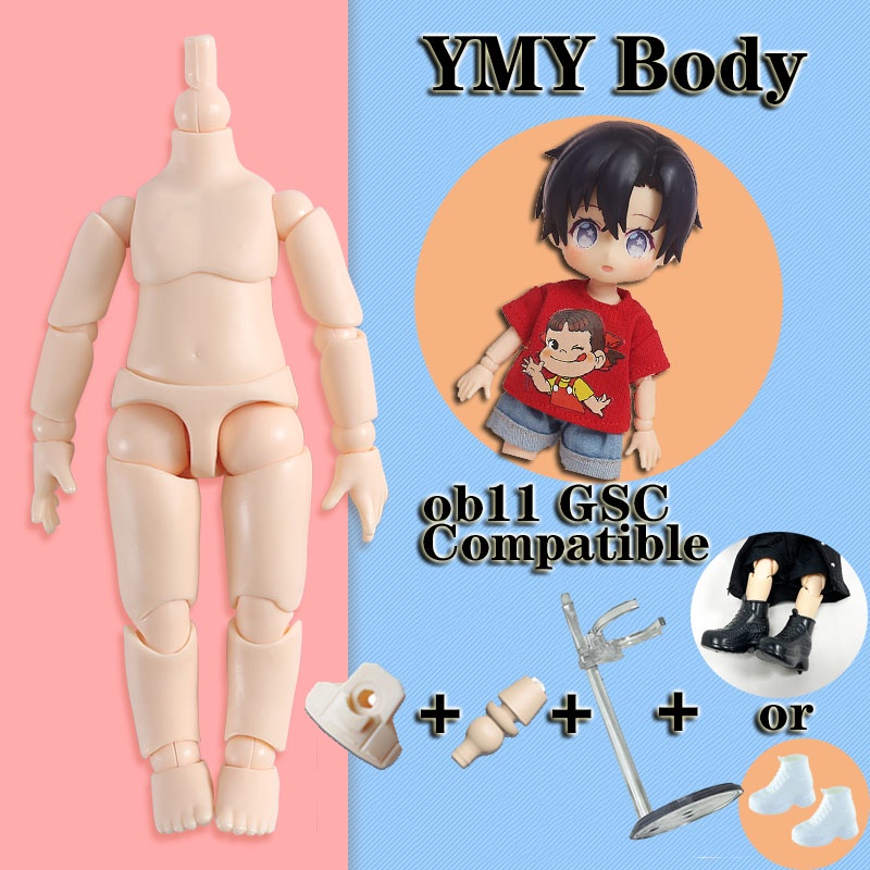 Đồ Chơi Búp Bê Em Bé Ymy Gsc Ob11 Tỷ Lệ 1/12 Độc Đáo