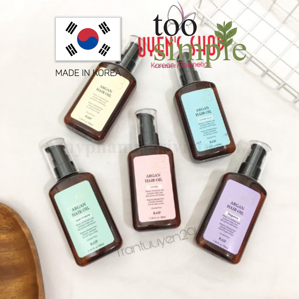 [TooSimple]  Dầu dưỡng tóc R3 Argan Hair Oil 100ml