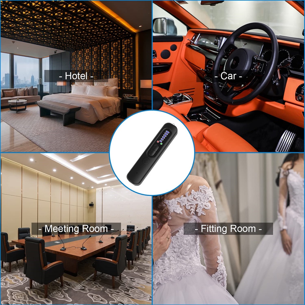 Máy dò camera Hidden-Thiết bị chống gián điệp/lỗi/thiết bị nghe/Thiết bị theo dõi/Máy Dò GPS-Máy quét tín hiệu không dây RF cho du lịch tại Nhà Văn phòng