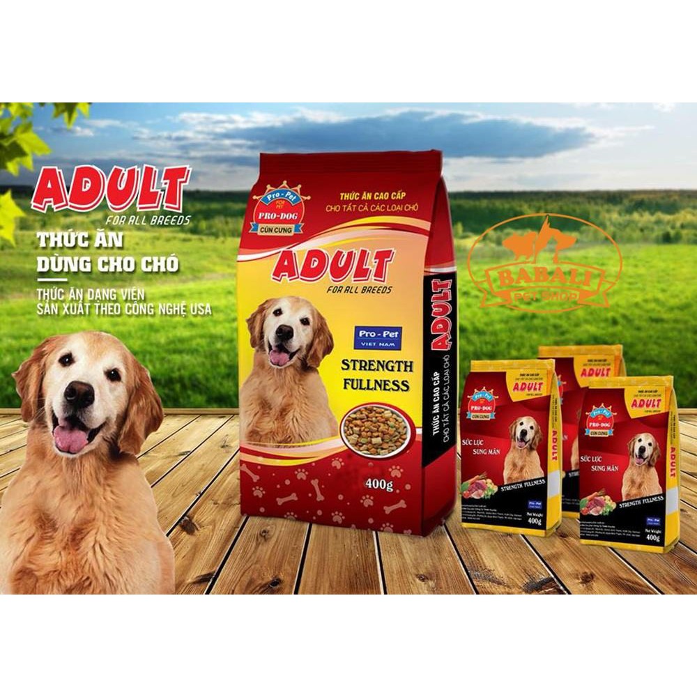 PR Thức ăn pet - pro chó lớn 400g