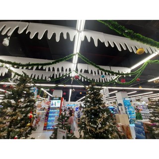 Dây chồn trang trí giáng sinh 9cm * 2m