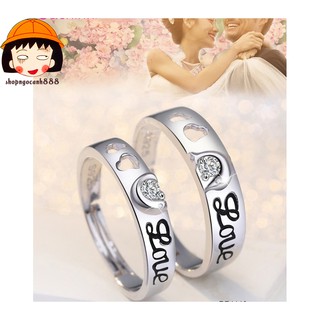 Nhẫn Đôi, Nhẫn Cặp Bạc 925 Cá Heo Thủy Chung Đẹp Xuất Sắc !
