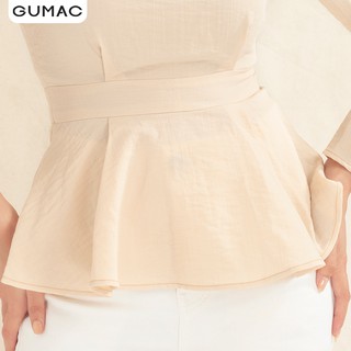 Áo peplum tay phồng AA1033 GUMAC