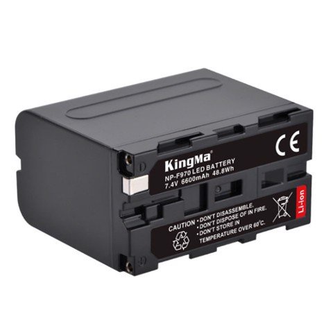 Pin Kingma F970 6600 mAh dùng cho đèn LED