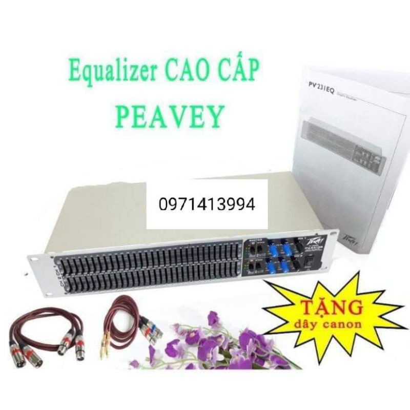 LỌC XÌ PEAVEY 231EQ tặng 1 đôi dây canon