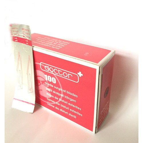 DAO MỔ SỐ 11 (hộp 100c) +  CÁN DAO SỐ 3 , dao Doctor