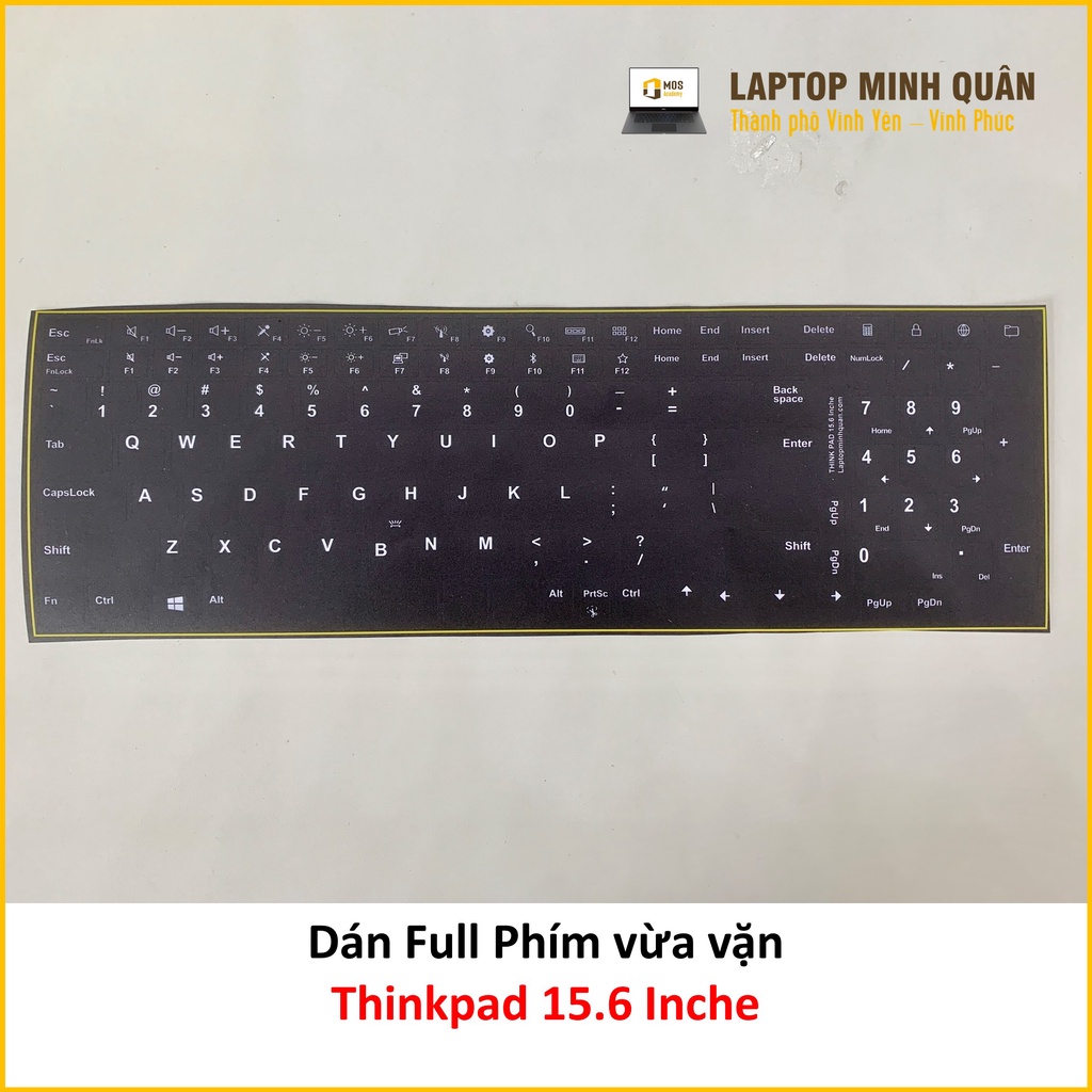 Miếng dán bàn phím US cho Laptop Nhật - Japan HP DELL THINKPAD MACBOOK... Chất Lượng Cao siêu khít theo dòng máy