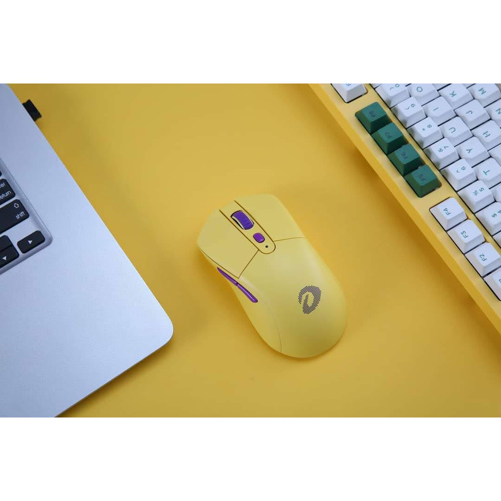 Chuột Gaming DAREU A960/ A960s YELLOW - ULTRALIGHT (PMW3389) - BH 2 năm chính hãng