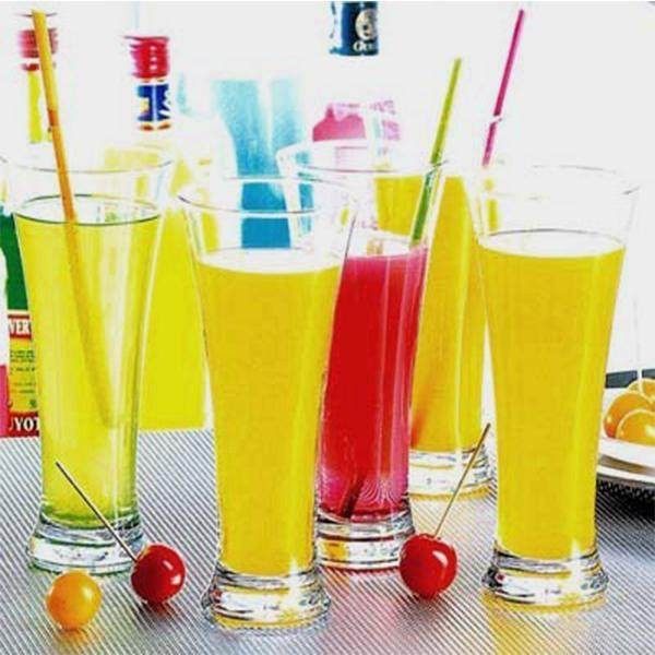 LY THỦY TINH TRONG SUỐT DÁNG LOE - LY ĐỰNG NƯỚC ÉP