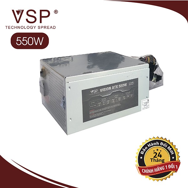 Nguồn máy tính VSP 550W - Bảo Hành 2 Năm