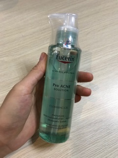 ✔️(CHÍNH HÃNG)- GEL RỬA MẶT Eucerin Pro ACNE Solution Cleansing gel 200ml