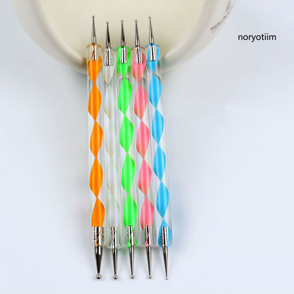 Bộ 5 chấm bi 2 đầu size từ to đến nhỏ