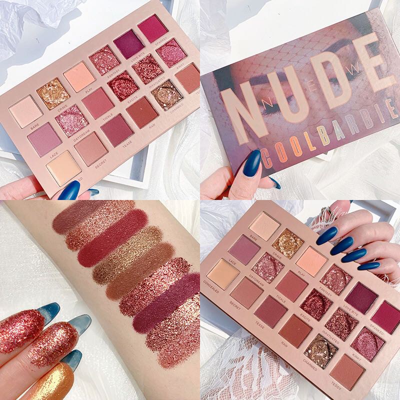 Bảng mắt nude 18 ô Goolbarbie cao cấp