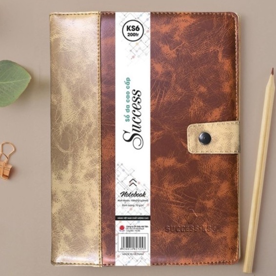 HẢI TIẾN Sổ tay cao cấp Success  KS8 / KT 175x250mm