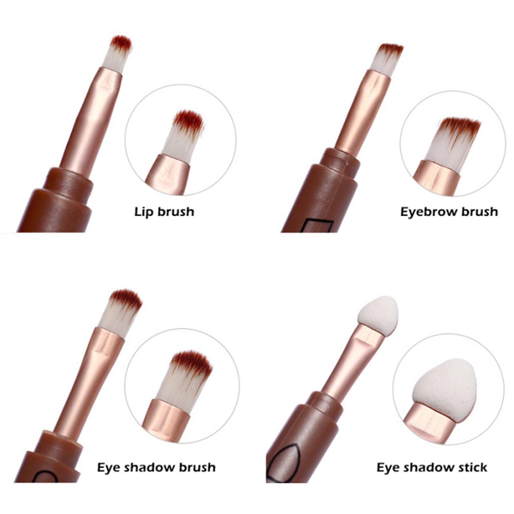 Cọ trang điểm bằng nhựa cầm tay tiện dụng có thể thu gọn được