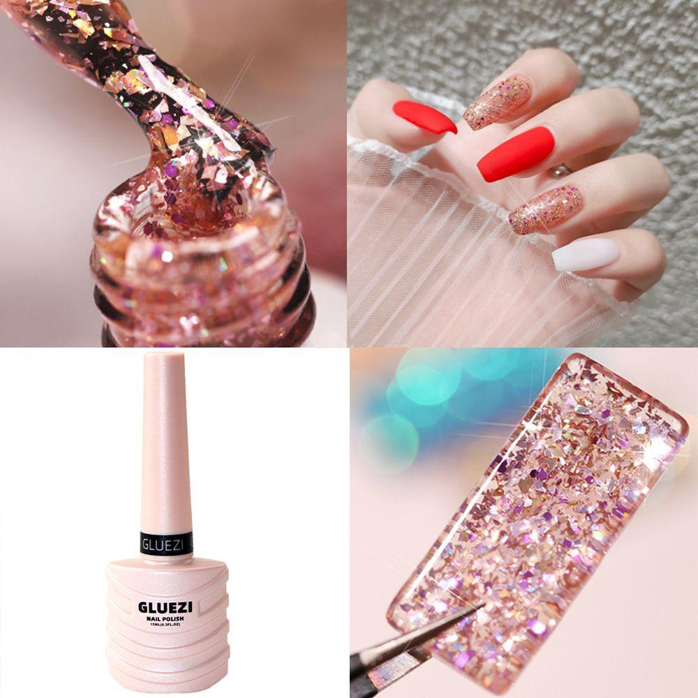 Gel Sơn Móng Tay Kim Tuyến 15ML HECCEH