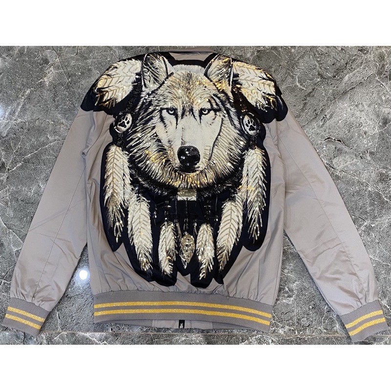(Ảnh thật) SIÊU PHẨM áo khoác sói 2020 - áo khoác gió thêu hình sói - áo gió sói dân chơi | BigBuy360 - bigbuy360.vn