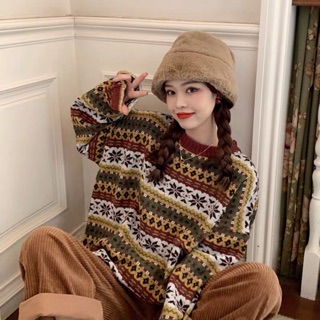 [ORDER] ÁO LEN THỔ CẨM ULZZANG HÀN QUỐC