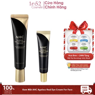 Kem Mắt AHC Ageless Real Eye Cream For Face 12ml &30ml