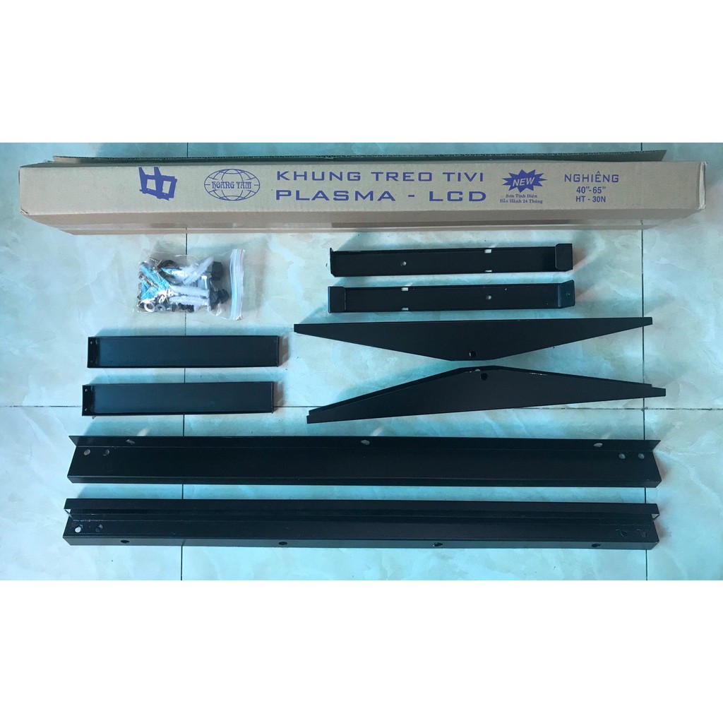 KHUNG TREO TIVI PLASMA LCD 40- 65 INCH - NGHIÊNG, GẬT GÙ - KTTVNG