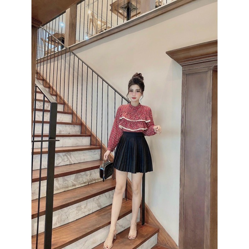 SIÊU PHẨM ÁO VOAN HOA NHÍ BÈO