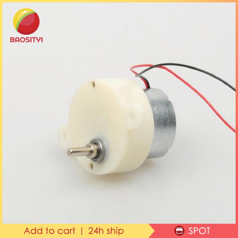 Mô tơ giảm tốc DC 3V 6V 12V cho tàu thuyền