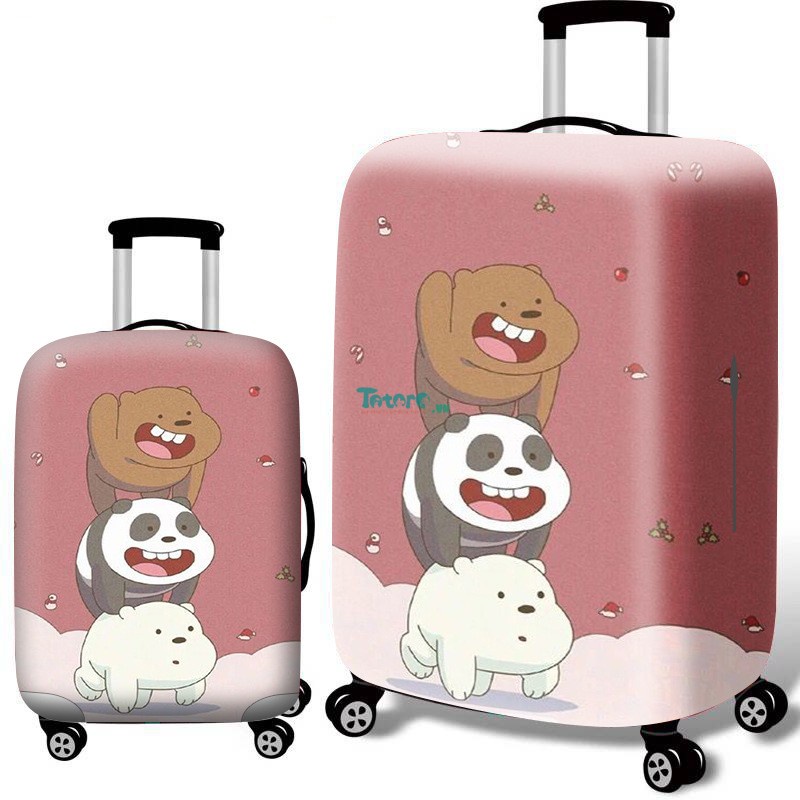 Áo bọc Vali Gấu Brown Vịt Sally ngộ nghĩnh