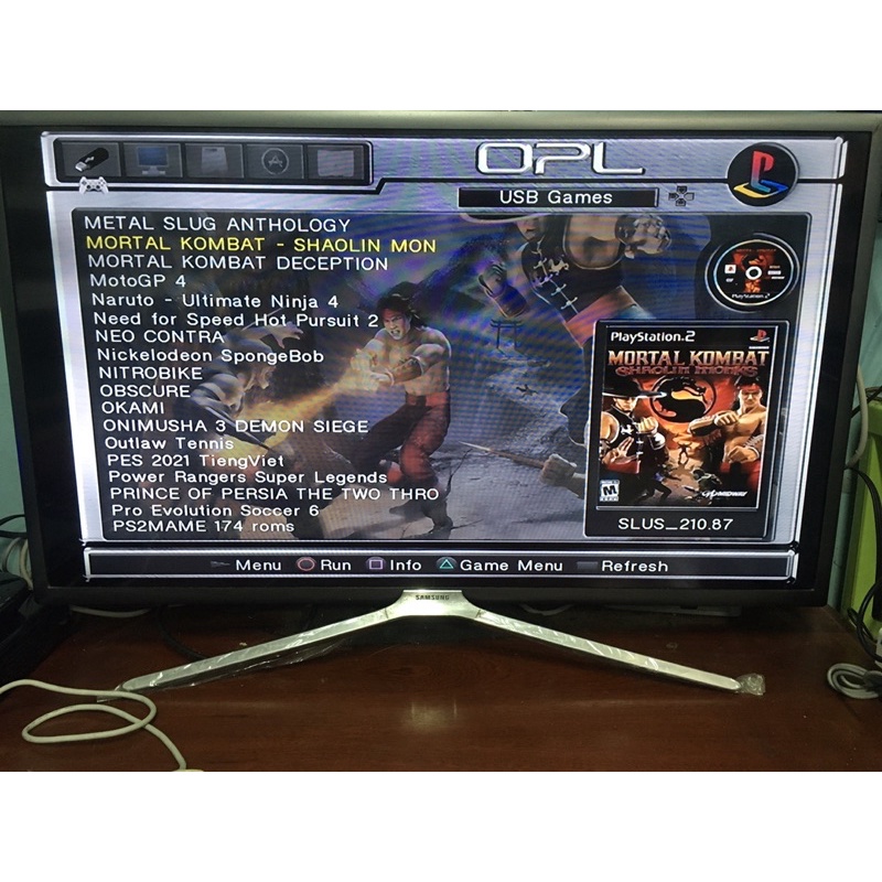 [Mã 2611DIENTU500K hoàn 7% đơn 300K] Máy Playstation 2 (PS2) 500GB List Game Hơn 8000 | BigBuy360 - bigbuy360.vn