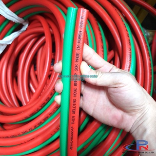 Dây hơi đôi oxy gas Masuka 8mm Hàn Quốc 10m