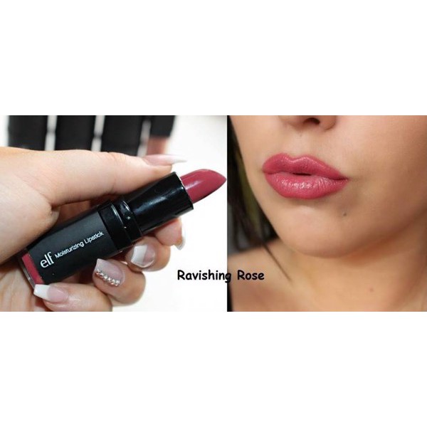 Son thỏi E.L.F Moisturizing Lipstick và Velvet Matte Lipstick