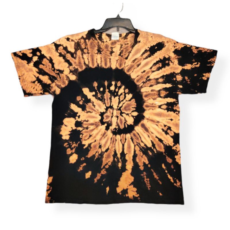 Áo Tie Dye mỹ 2hand THE TENSI Custom, áo thun loang secondhand, chọn màu print ngẫu nhiên