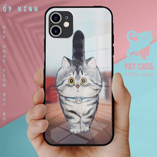 Ốp tráng gương Mèo con tội nghiệp iphone 6/6plus/6s/7/7plus/8/8plus/x/xr/xs/11/12/13/pro/max/plus/promax OK-BLUIMH00115
