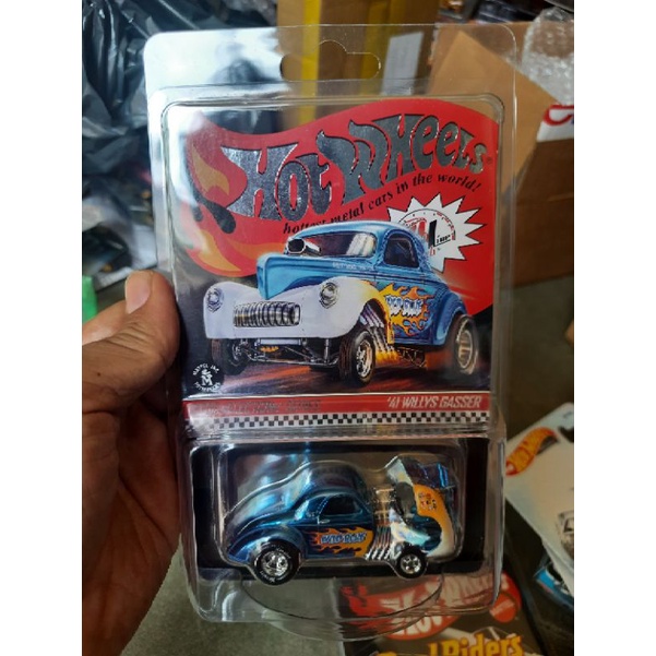 xe Hot Wheels RLC 1941 Willys limited edition, hàng hiếm