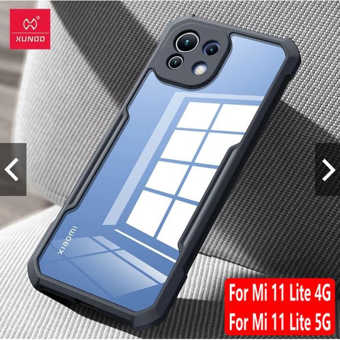 Ốp lưng Xiaomi Mi 11 Pro , Mi 11 Lite chống sốc chính hãng XUNDD