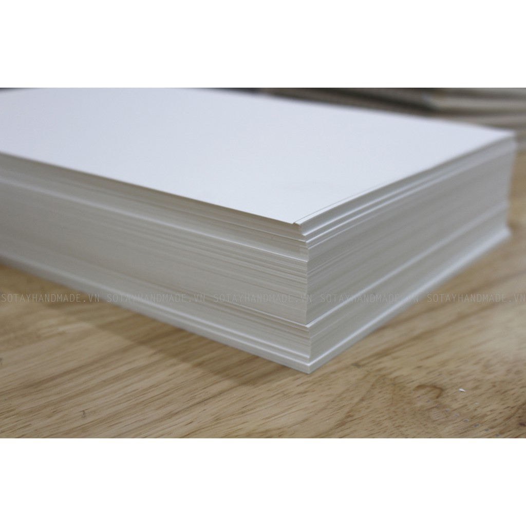 Xấp giấy vẽ màu nước - Giấy Mỹ thuật tương tự canson -  225gsm - 10 tờ - A4+ - STHM stationery