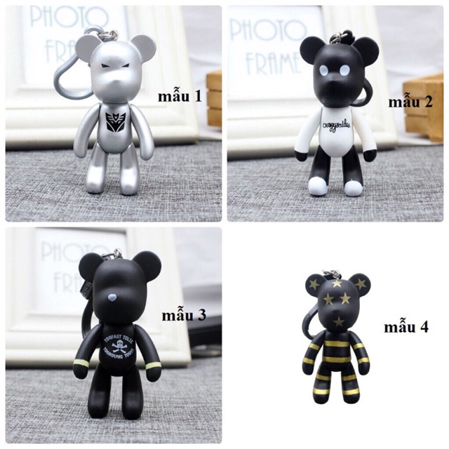 Móc khoá siêu chất Bearbrick