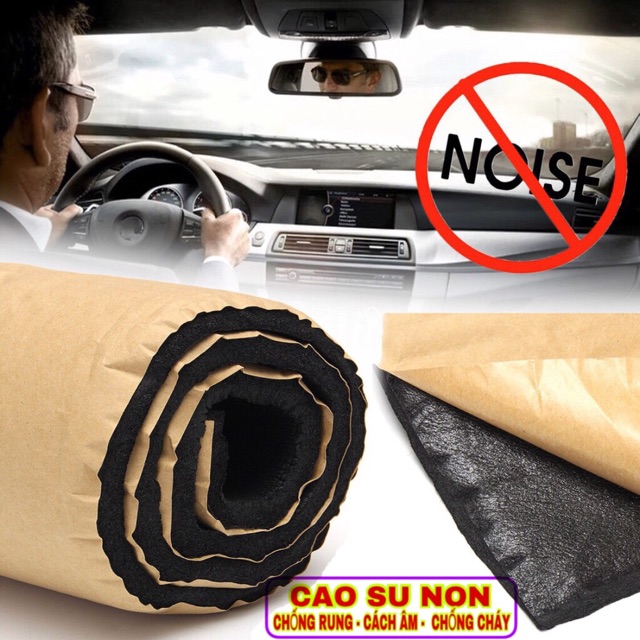✅✅  TẤM CÁCH ÂM - CHỐNG CHÁY - CÁCH NHIỆT Ô TÔ DÀY 1cm✅