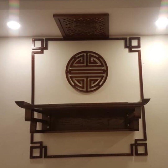 Tấm chữ tròn trang trí ban thờ 40x40 FREE SHIP