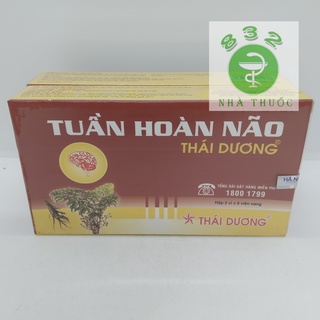 Viên nang TUẦN HOÀN NÃO THÁI DƯƠNG hộp 2 vỉ x 6 viên