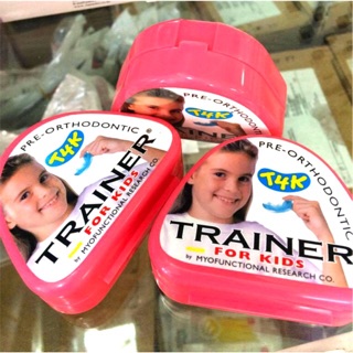 Máng chỉnh nha cho trẻ Trainer for Kids T4K loại màu hồng, xanh trắng và T4A nhập khẩu chính hãng trực tiếp từ Úc