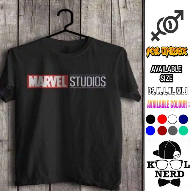 Áo Thun In Logo Siêu Anh Hùng Marvel Đơn Giản Cá Tính