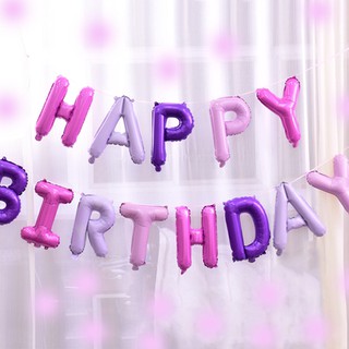 🎉 bong bóng trang trí sinh nhật chữ happy birthday 🎉